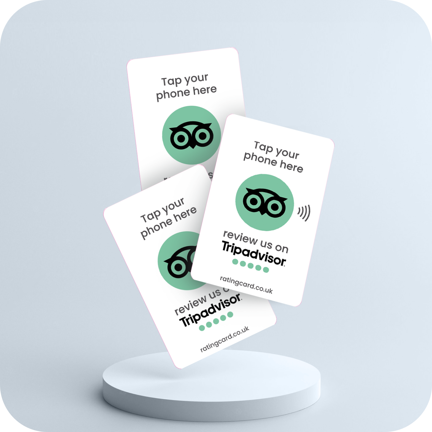 3 TripAdvisor Cards