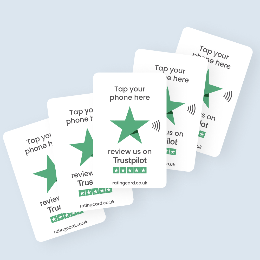 5 Trustpilot Cards