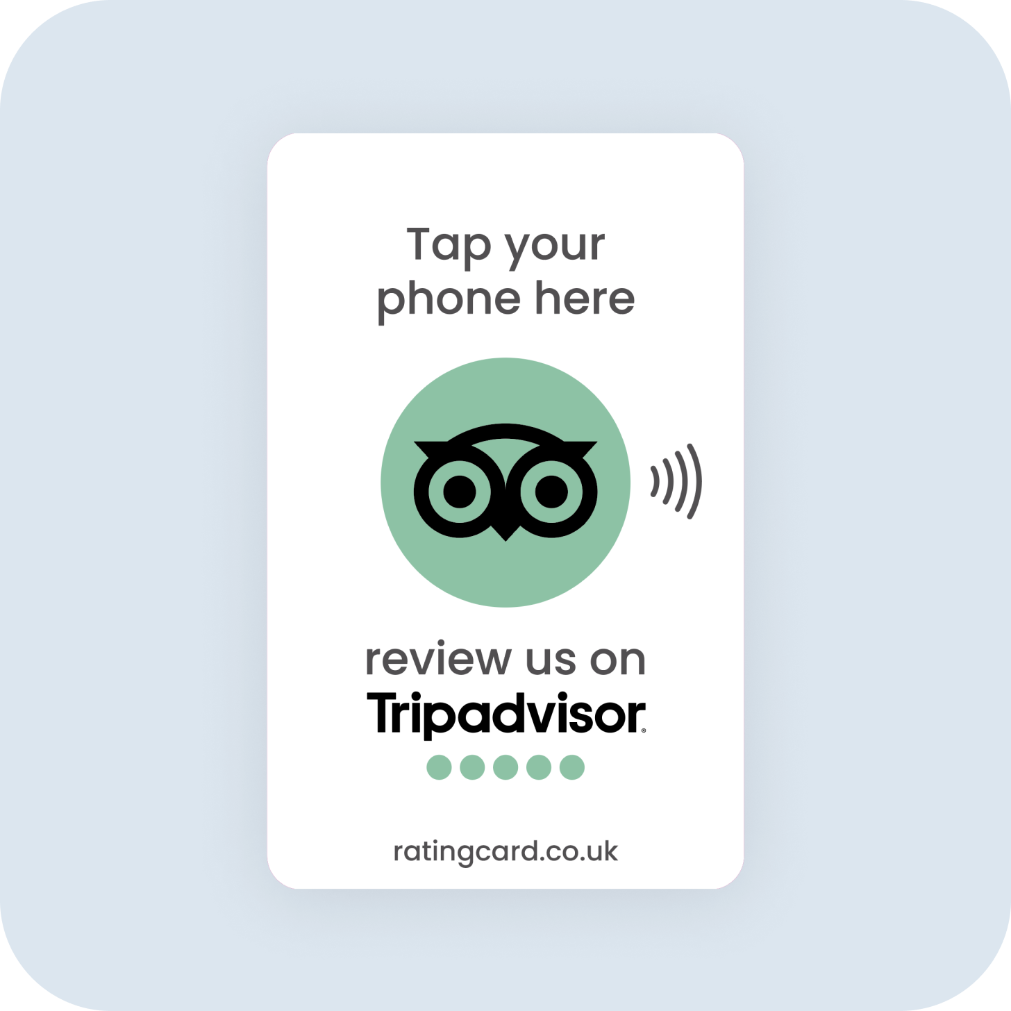 1 TripAdvisor Card